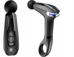 Masażer Verk Pistolet do masażu pleców ciała nóg masażer mocny massage gun 4 końcówki 11