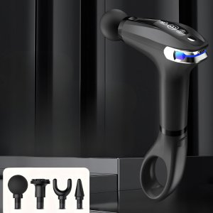 Masażer Verk Pistolet do masażu pleców ciała nóg masażer mocny massage gun 4 końcówki 4