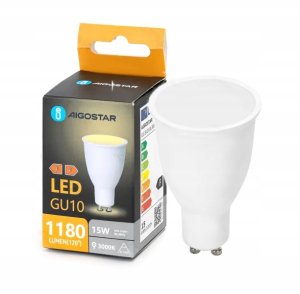 Żarówka LED GU10 15W Barwa Ciepła odpowiednik 159W 1