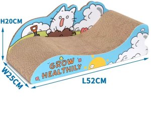 Drapak dla kota legowisko 52x25x20cm kanapa miejsce do odpoczynku 2