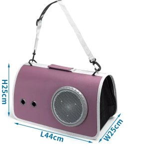 Torba M 44x25x25cm transporter dla kota lub pieska kapsuła kosmiczna 5