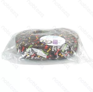 Zestaw 10 legowisk dla zwierząt domowych posłania brązowe w kostki 7