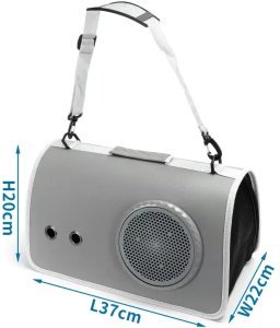 Torba S 37x22x20cm transporter dla kota lub pieska kapsuła kosmiczna 5