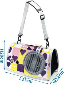 Torba S 37x22x20cm transporter dla kota lub pieska kapsuła kosmiczna 5