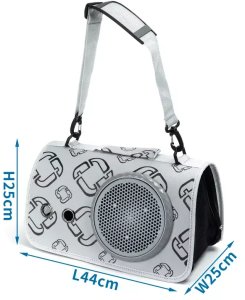 Torba M 44x25x25cm transporter dla kota lub pieska kapsuła kosmiczna 5