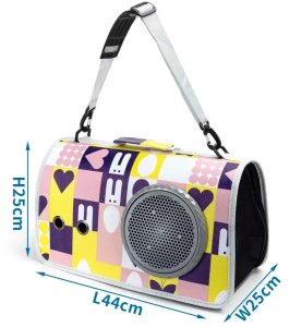 Torba M 44x25x25cm transporter dla kota lub pieska kapsuła kosmiczna 5