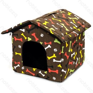 Buda M 48x45x39cm ciepły domek dla psa lub kota wygodna i przytulna 2