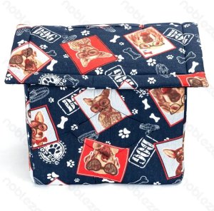 Buda M 48x45x39cm ciepły domek dla psa lub kota wygodna i przytulna 9