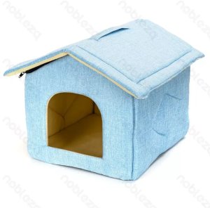 Buda S 42x39x33cm ciepły domek dla psa lub kota wygodna i przytulna 3