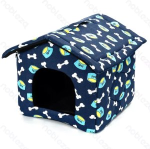 Buda S 42x39x33cm ciepły domek dla psa lub kota wygodna i przytulna 5