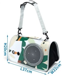 Torba S 37x22x20cm transporter dla kota lub pieska kapsuła kosmiczna 4