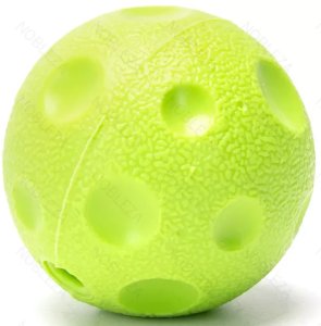 Piłka z wgniotkami 6cm dla psa zabawka gryzak dla psa z dźwiękiem 4