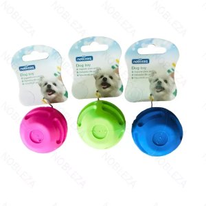 Piłka 6cm zabawka z miejscem na przysmaki smakołyki dla małego psa 6