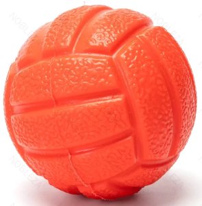 Mini piłka siatkowa 6cm dla psa zabawka gryzak dla psa z dźwiękiem 3