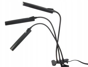 Lampa do uprawy roślin LED z trzema ramionami zasilana przez USB, 10W 11