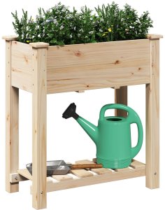 vidaXL Donice i Stojaki drewno Drewno na pokładzie 3