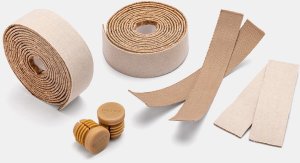 Owijka BROOKS COTTON CORK BAR TAPE, Natural, Grubość 1,5mm (NEW 2025) 1