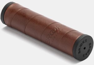 Chwyty BROOKS WILLOW LEATHER GRIPS, Brown, Rozmiar 130/130 (NEW 2025) 1