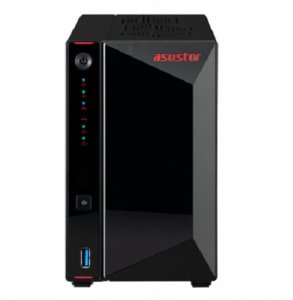 Serwer plików Asustor NIMBUSTOR 2 GEN2 AS5402T 2-bay, Intel Celeron N5105 Quad-Core 2.0GHz, 8GB RAM DDR4. 2x2.5 GbE LAN, 3x USB 3.2. HDMI 2.0B, 4 x M.2 NVMe 3