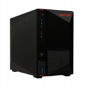 Serwer plików Asustor NIMBUSTOR 2 GEN2 AS5402T 2-bay, Intel Celeron N5105 Quad-Core 2.0GHz, 8GB RAM DDR4. 2x2.5 GbE LAN, 3x USB 3.2. HDMI 2.0B, 4 x M.2 NVMe 4