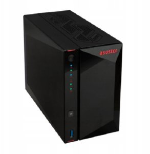 Serwer plików Asustor NIMBUSTOR 2 GEN2 AS5402T 2-bay, Intel Celeron N5105 Quad-Core 2.0GHz, 8GB RAM DDR4. 2x2.5 GbE LAN, 3x USB 3.2. HDMI 2.0B, 4 x M.2 NVMe 5