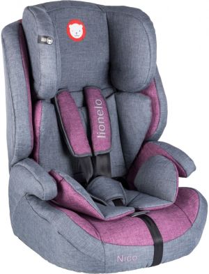 Fotelik samochodowy Lionelo Fotelik 9-36 kg Nico violet 2