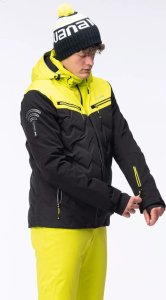 Męska kurtka narciarska ocieplana membrana 10000mmm Iguana Amblo rozmiar L 5