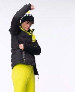 Męska kurtka narciarska ocieplana membrana 10000mmm Iguana Amblo rozmiar XXL 4