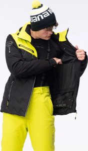 Męska kurtka narciarska ocieplana membrana 10000mmm Iguana Amblo rozmiar XXL 7