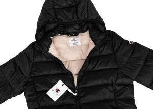 Kurtka damska Champion Hooded Polyfilled czarna 117568 KK001 S 5