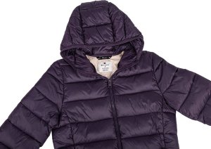 Kurtka damska Champion Hooded Polyfilled fioletowa 117568 VS503 S 5