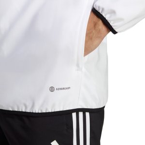 Kurtka męska adidas Tiro 23 League Windbreaker biała HZ9068 S 6