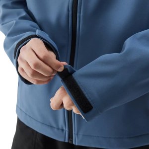 Kurtka męska softshell 4F M324 denim 4FWSS25TSOFM324 32S 2XL 5