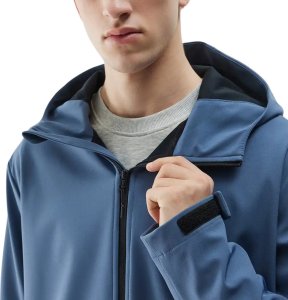 Kurtka męska softshell 4F M324 denim 4FWSS25TSOFM324 32S XL 4