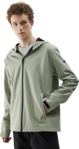 Kurtka męska softshell 4F M324 oliwkowa 4FWSS25TSOFM324 44S L 1