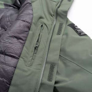 Męska kurtka zimowa ocieplana membrana 20000mm Elbrus Dilox rozmiar L 20