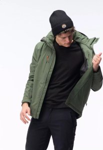 Męska kurtka zimowa ocieplana membrana 20000mm Elbrus Dilox rozmiar L 3