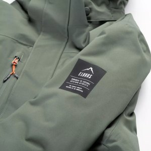 Męska kurtka zimowa ocieplana membrana 20000mm Elbrus Dilox rozmiar M 16