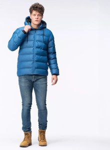 Męska kurtka zimowa puchowa pikowana z kapturem Hi-tec Diorro rozmiar L 3