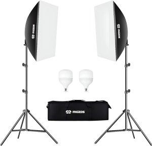Lampa studyjna Mozos Softbox oświetleniowy lampa fotograficzna ZF5070ECO-V2 6