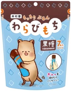 Mochi do wyciskania Warabi-Mochi Mocchiri brązowy cukier 105g - Imuraya 1