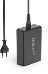 Hama GaN 140W PD/QC 3x USB-C, 2x USB-A czarna 5
