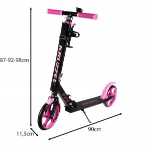 Hulajnoga Kruzzel 25630 Czarny 4