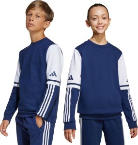 Bluza dla dzieci adidas Squadra 25 Sweat Crew granatowa JD4814 164cm 1