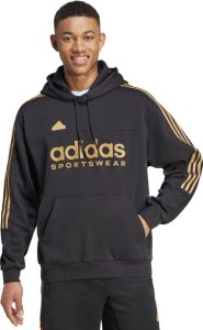 Bluza męska adidas House of Tiro Nations Pack Hoodie czarno-złota IW8869 M 1