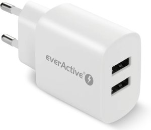 Ładowarka sieciowa 2 x USB 2.4A biała 6