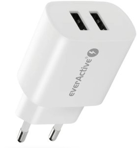 Ładowarka sieciowa 2 x USB 2.4A biała 7