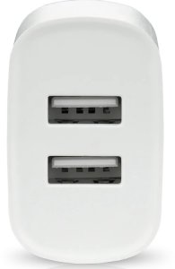 Ładowarka sieciowa 2 x USB 2.4A biała 9