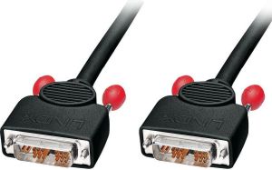 Kabel Lindy DVI-I - DVI-I 1m czarny (36600) 1