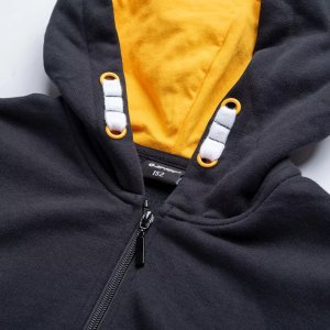 Dziecięca bluza casualowa rozpinana z kapturem Hi-tec Barit Jrb rozmiar 152 4